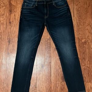 Vigoss Mick 330 Slim Men’s Dark Wash Denim Jeans. Size 34W 32L